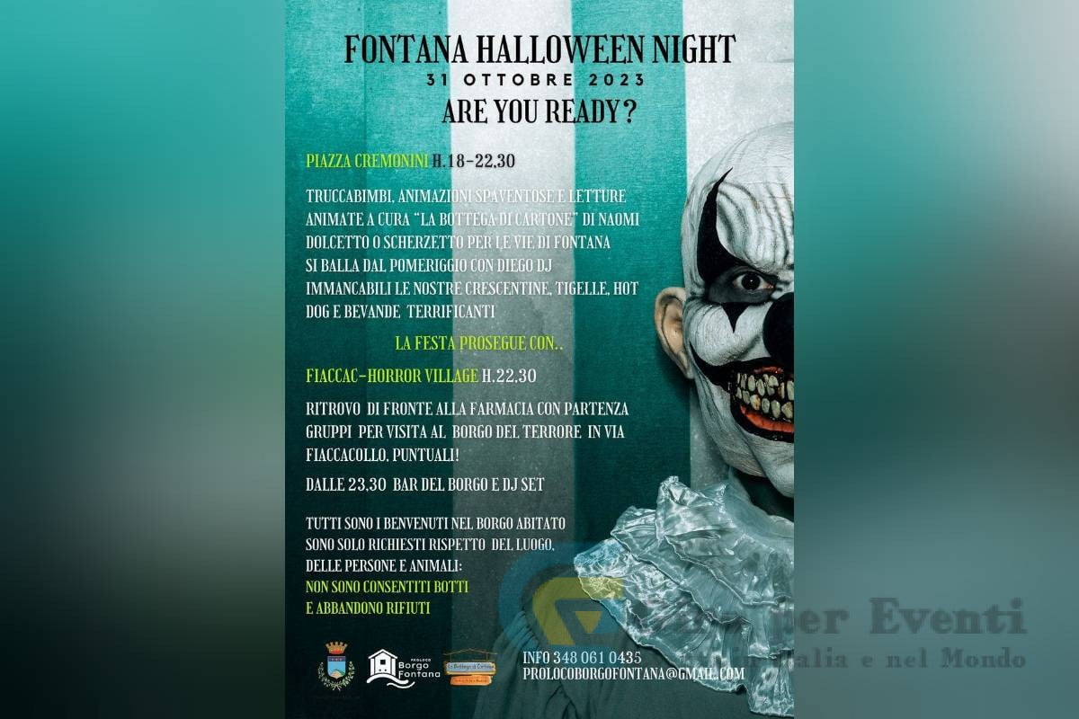 Fontana Halloween Night