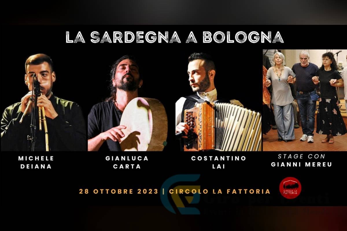 La Sardegna a Bologna: stage e concerto a Bologna