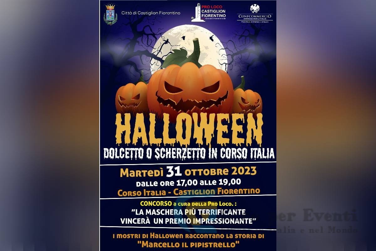 Festa di Halloween a Castiglion Fiorentino