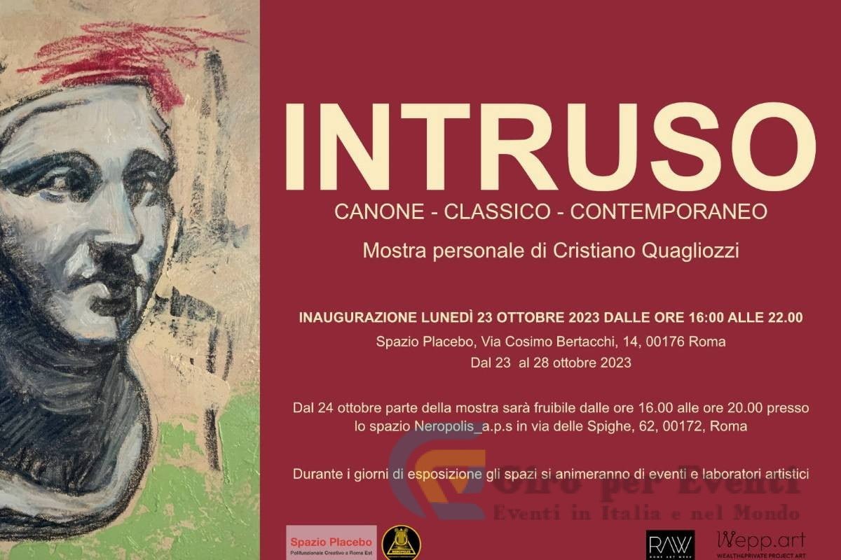 Mostra personale di Cristiano Quagliozzi a Roma