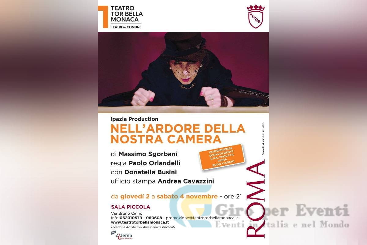 Nell'Ardore della nostra Camera al Teatro Tor Bella Monaca