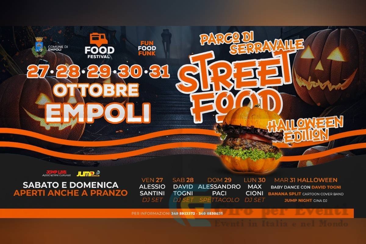 Street Food Halloween Edition a Empoli