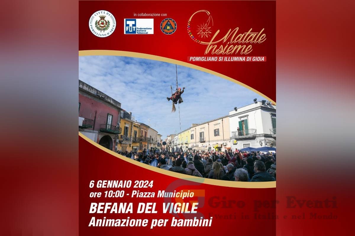 Befana del Vigile a Pomigliano d'Arco