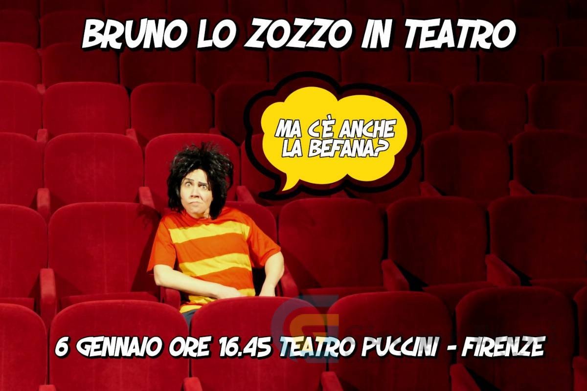 Bruno Lo Zozzo a teatro Puccini di Firenze