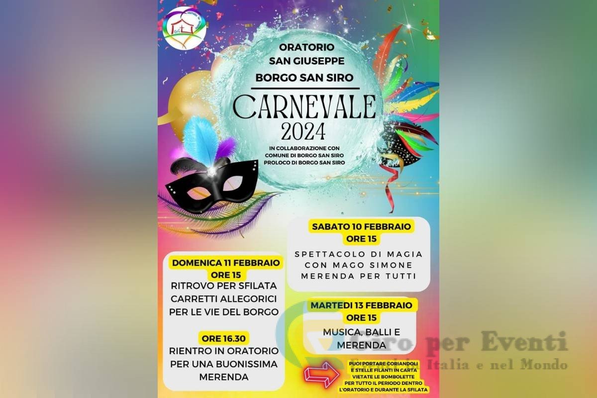 Carnevale a Borgo San Siro