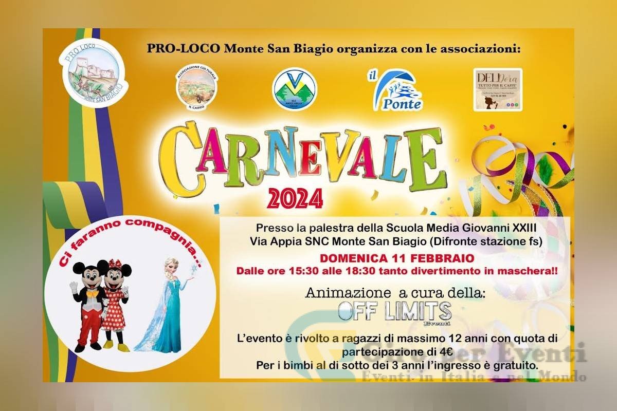 Carnevale a Monte San Biagio