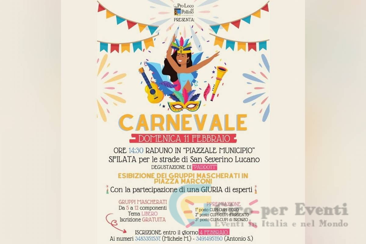 Carnevale a San Severino Lucano