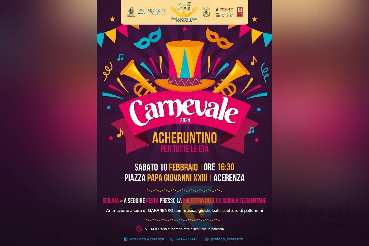 Carnevale Acheruntino ad Acerenza