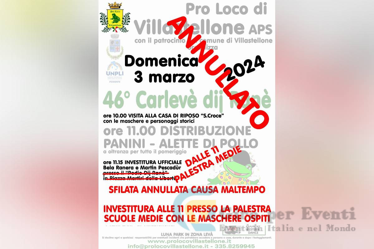 Carnevale di Villastellone