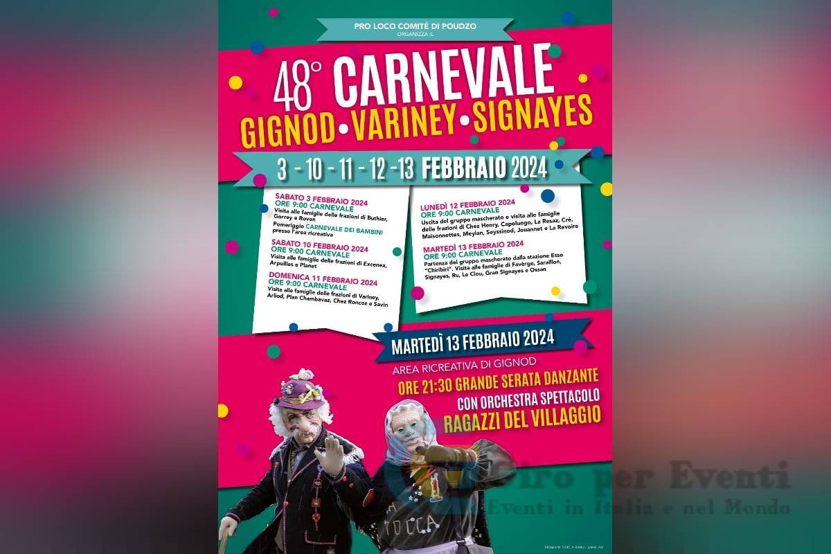 Carnevale Gignod - Variney - Signayes