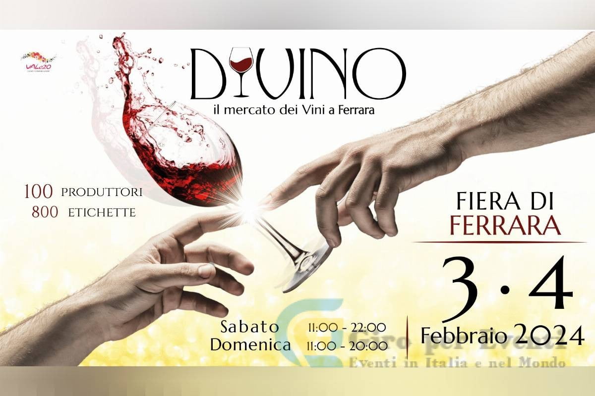 Divino, il Mercato dei Vini a Ferrara