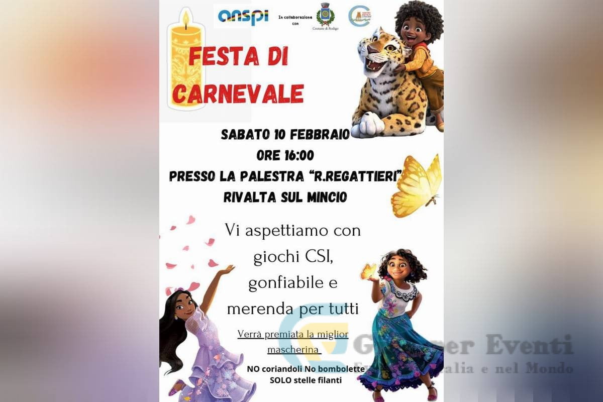 Festa del Carnevale a Rivalta sul Mincio