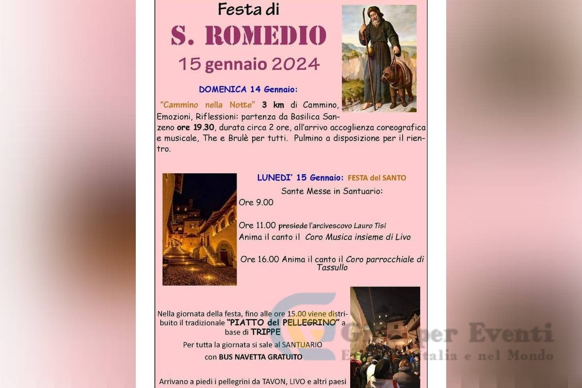 Festa di San Romedio a Cles