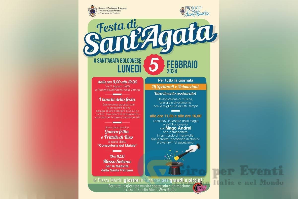 Festa di Sant'Agata a Sant'Agata Bolognese