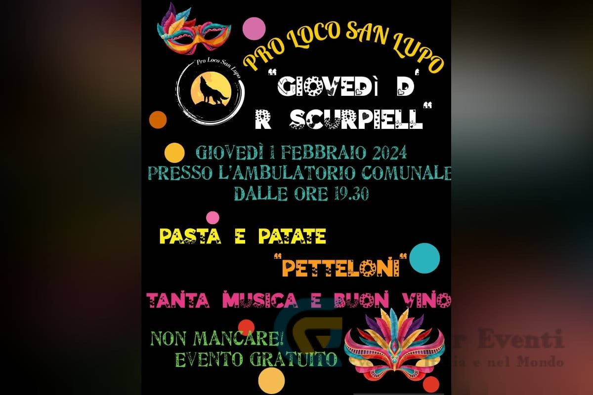 Giovedì d' r Scurpiell a San Lupo