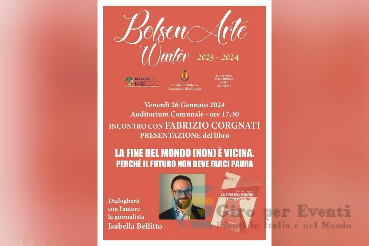 Incontro con Fabrizio Corgnati a Bolsena