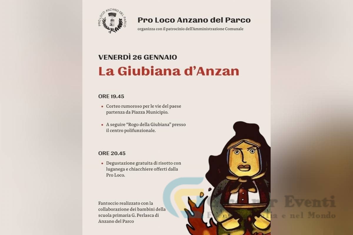 La Giubiana d'Anzan ad Anzano del Parco