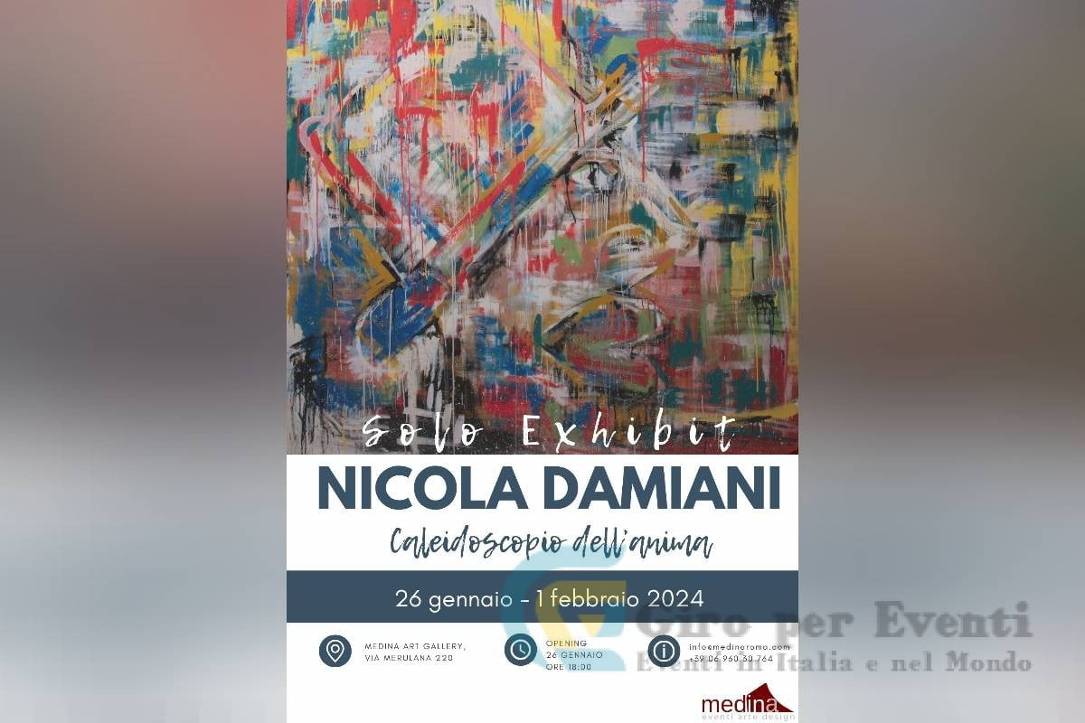 Caleidoscopio dell'anima a Roma - Nicola Damiani