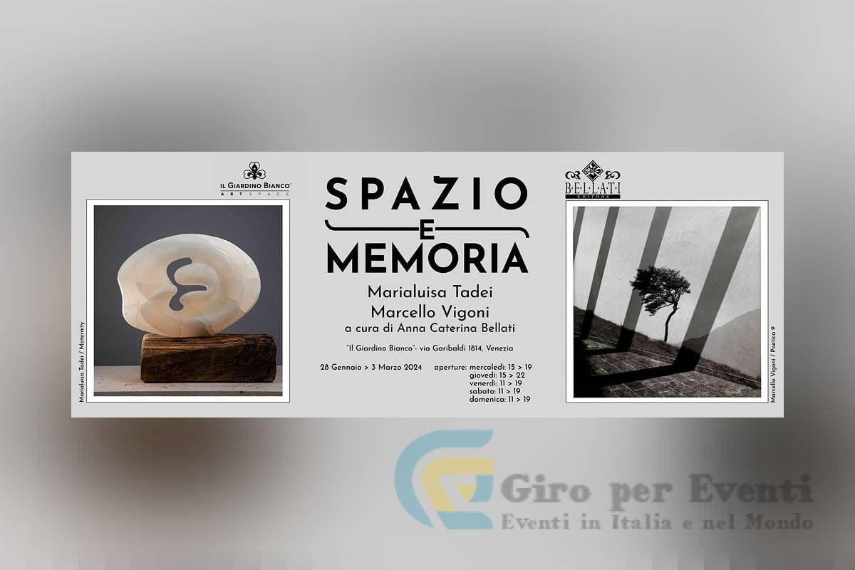 Manifesto Spazio e Memoria a Venezia