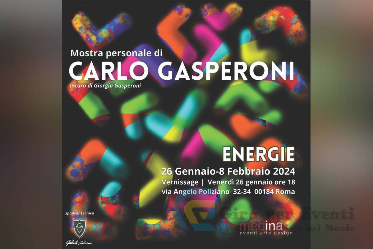 Mostra personale di Carlo Gasperoni a Roma