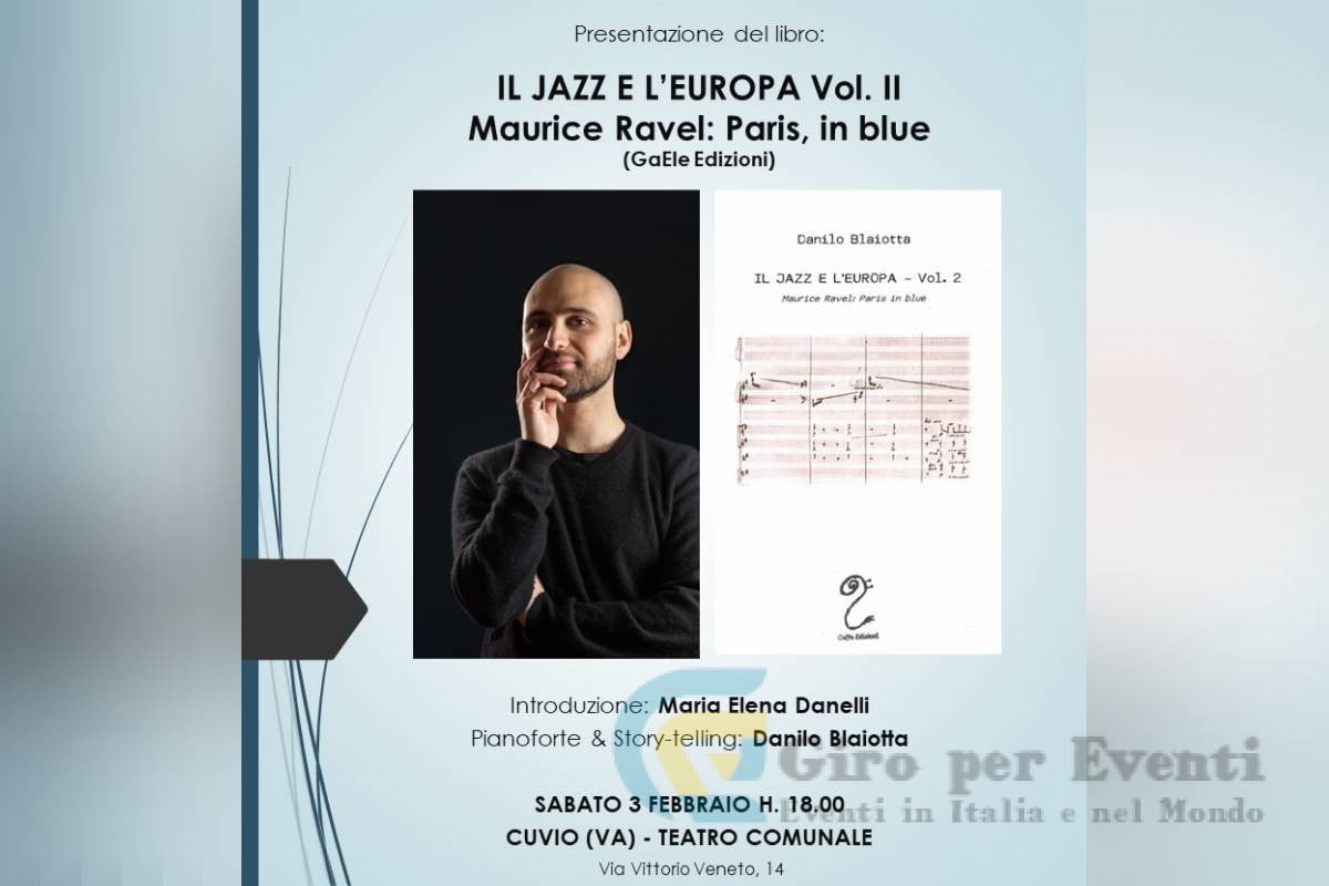 Presentazione del Libro di Danilo Blaiotta a Cuvio - IL JAZZ E L’EUROPA VOL. II