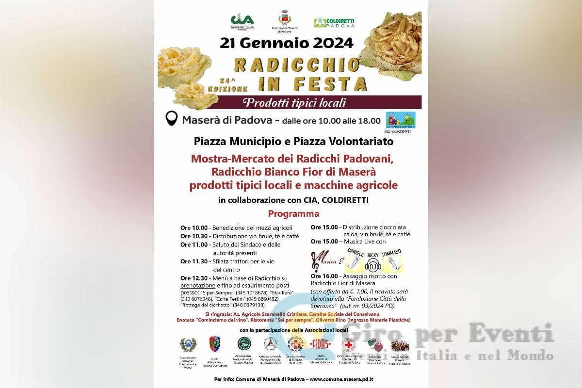 Radicchio in Festa a Maserà di Padova