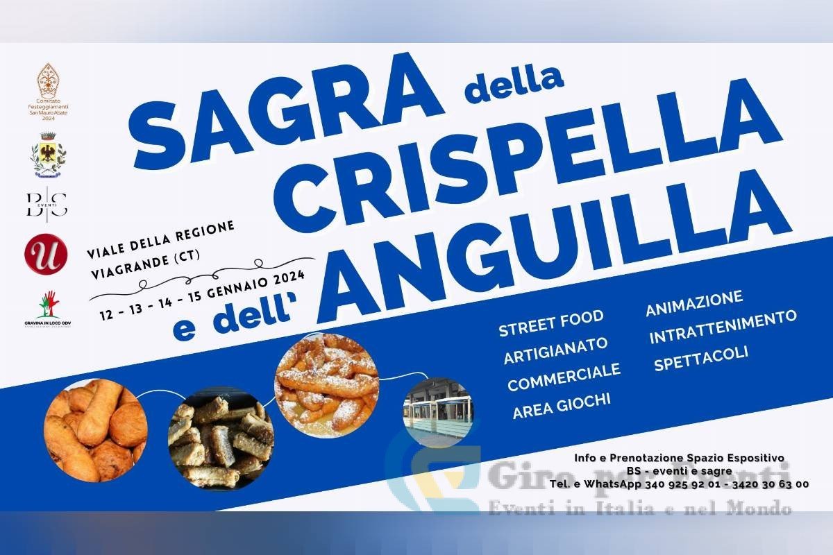 Sagra della Crispella e dell'Anguilla a Viagrande