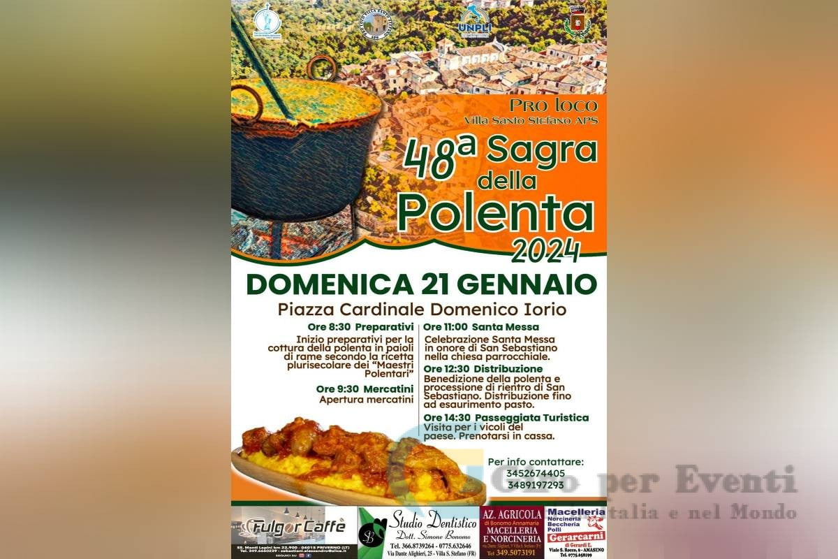 Sagra della Polenta di San Sebastiano a Villa Santo Stefano