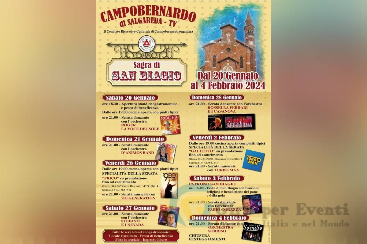 Sagra di San Biagio a Campobernardo di Salgareda