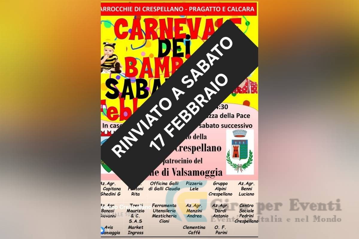 Carnevale dei Bambini di Crespellano