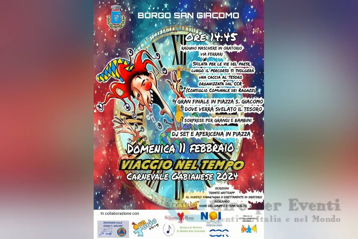 Carnevale Galbiese a Borgo San Giacomo