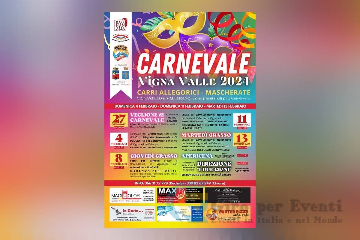 Carnevale Vignavalle a Vallerano