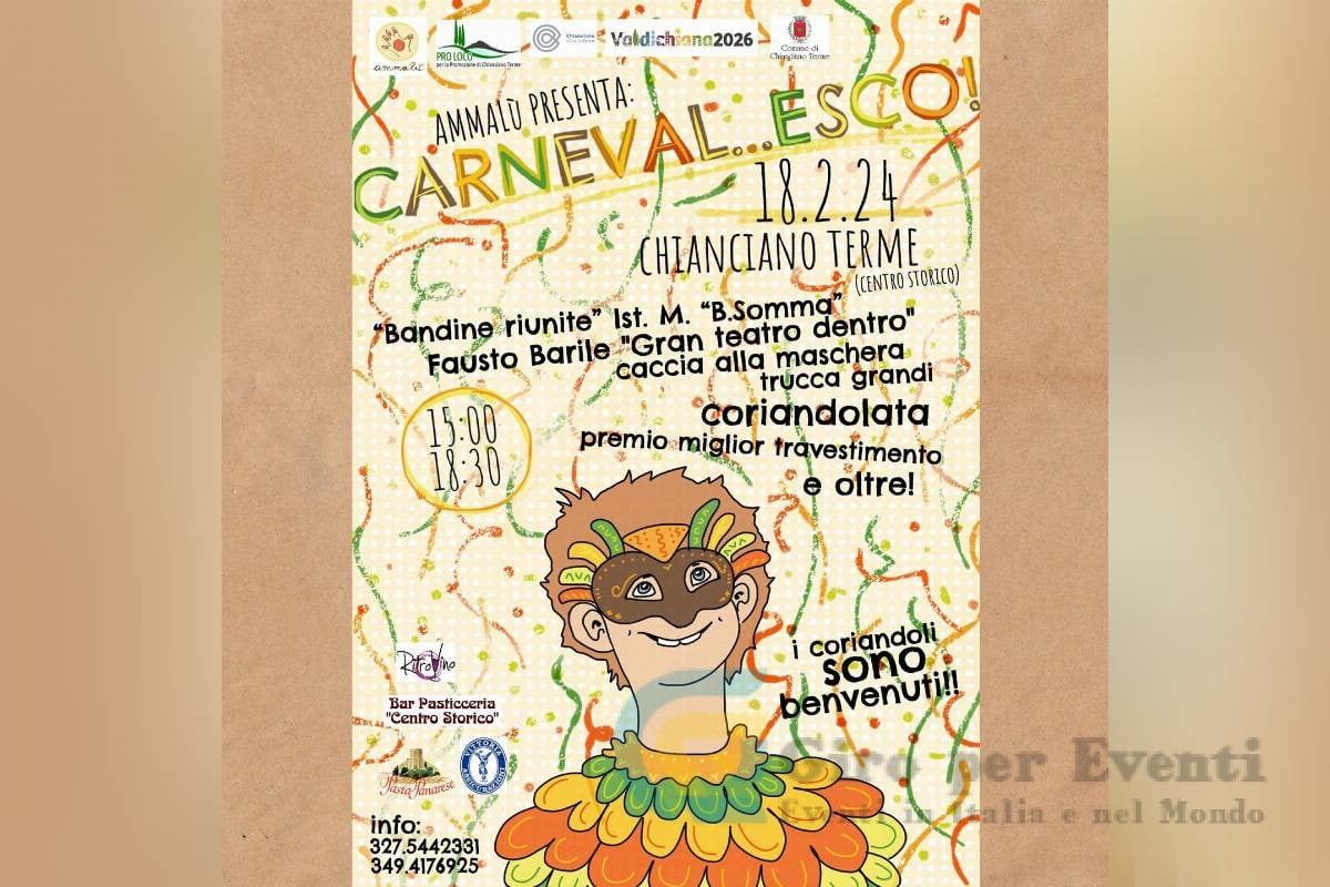 Carnevalesco a Chianciano Terme