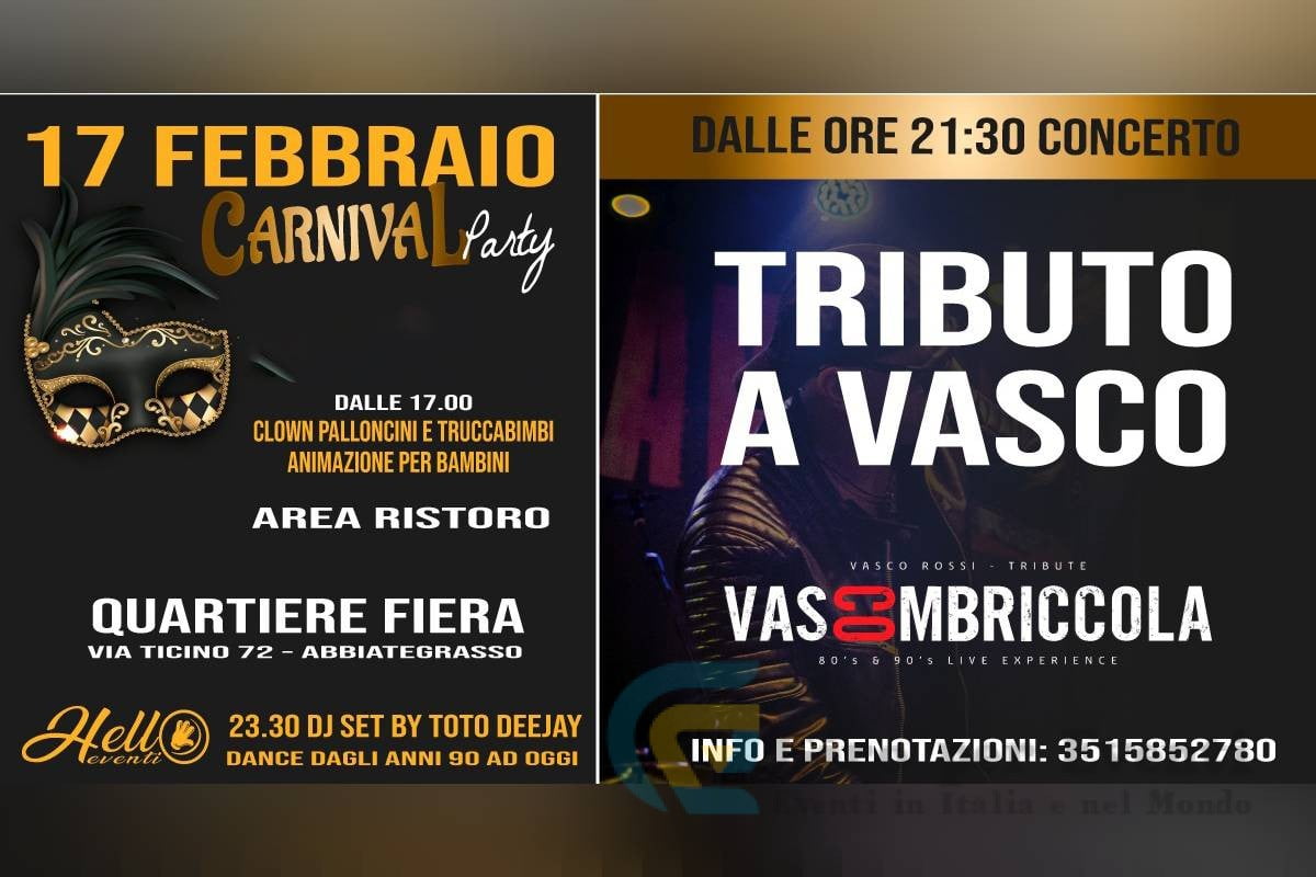 Carnival Party ad Abbiategrasso