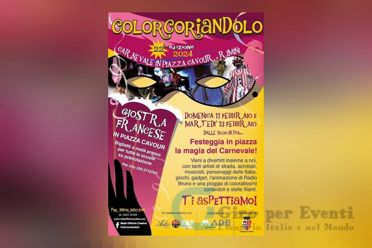 ColorCoriandolo a Rimini