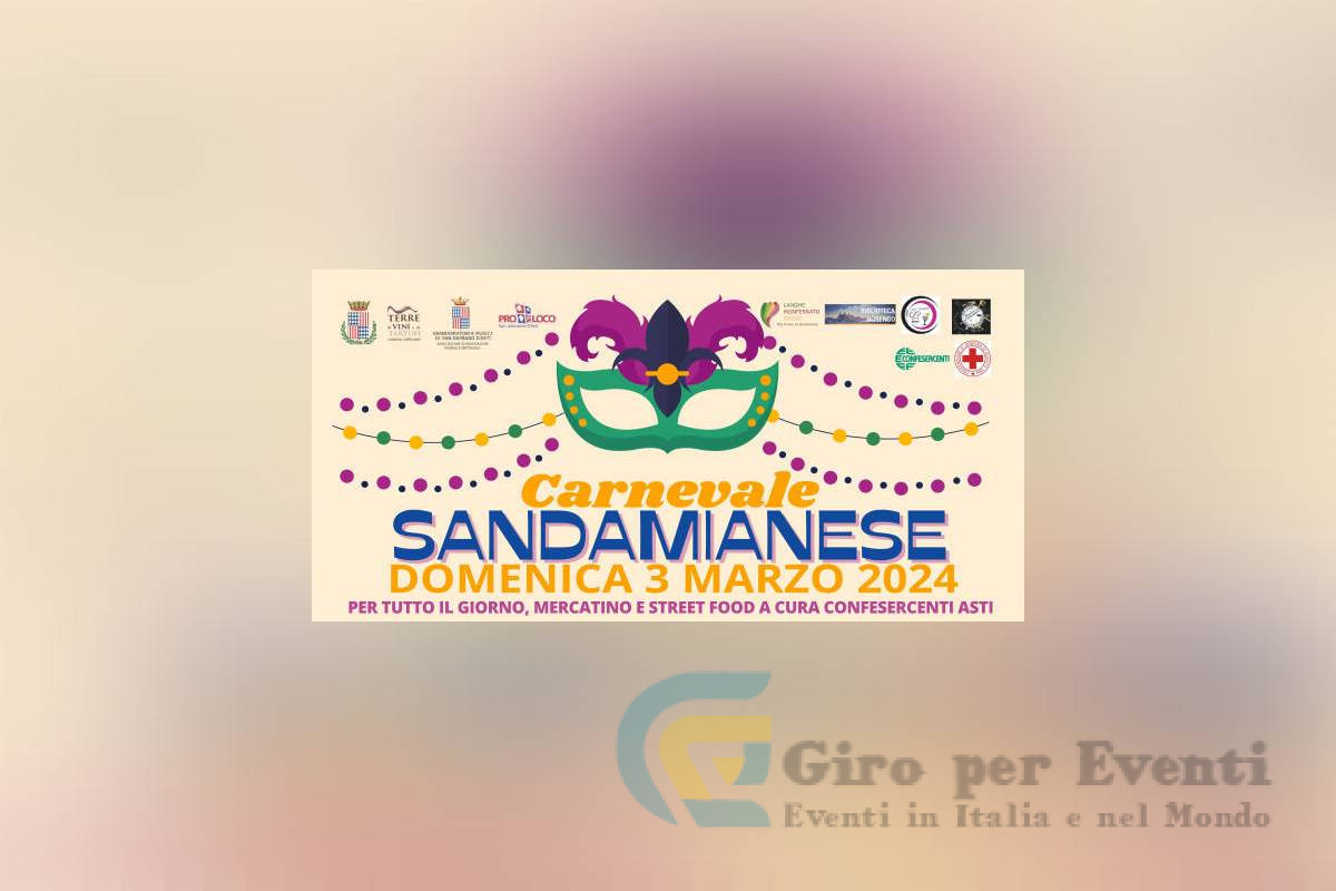 Carnevale Sandamianese banner