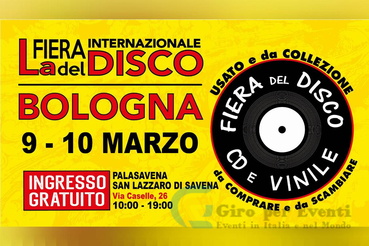 Fiera del Disco Internazionale di Bologna a San Lazzaro di Savena