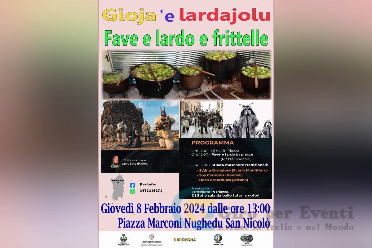 Gioja 'e Lardajolu a Nughedu San Nicolò