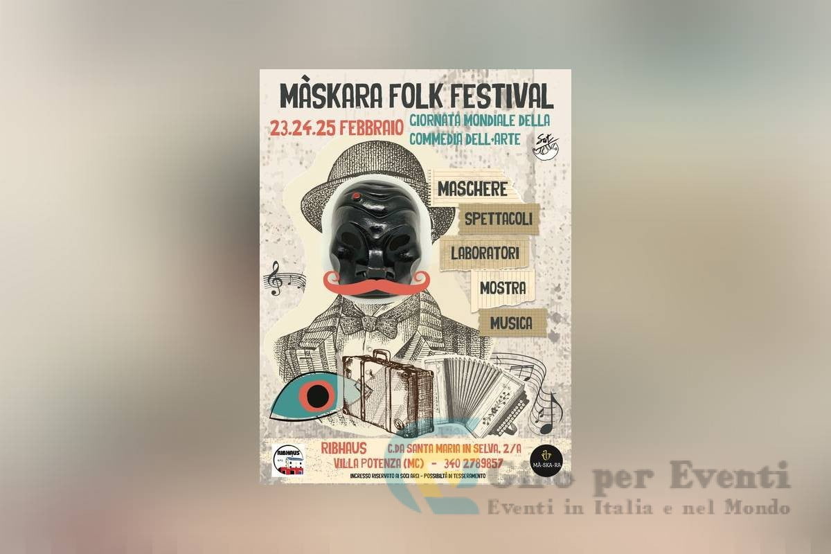 Maskara Folk Festival a Macerata