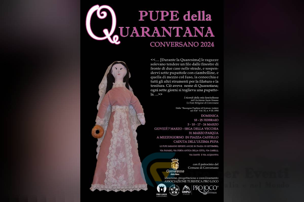 Pupe della Quarantana a Conversano