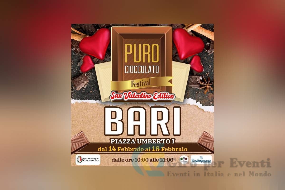 Puro Cioccolato Festival a Bari