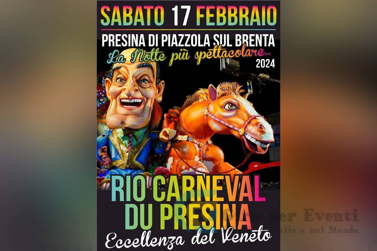 Rio Carneval du Presina a Piazzola sul Brenta