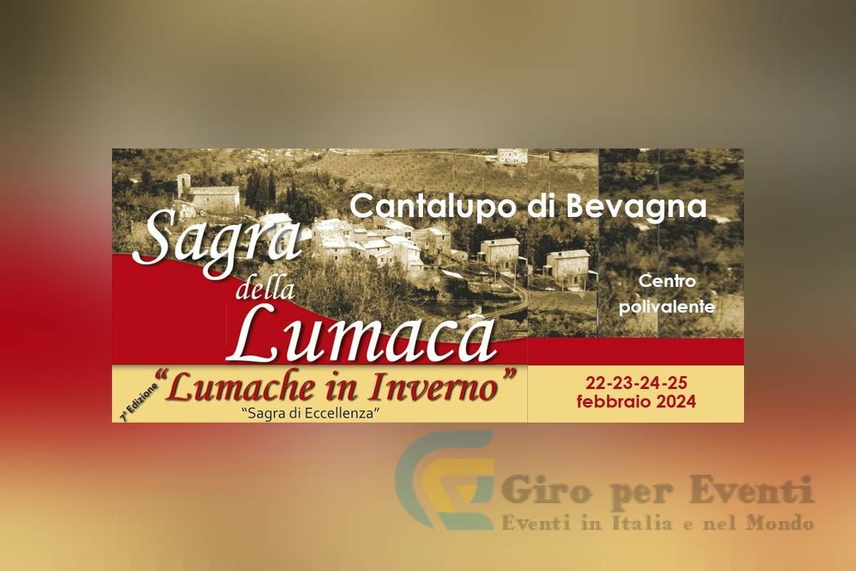 Sagra delle Lumache a Cantalupo di Bevagna