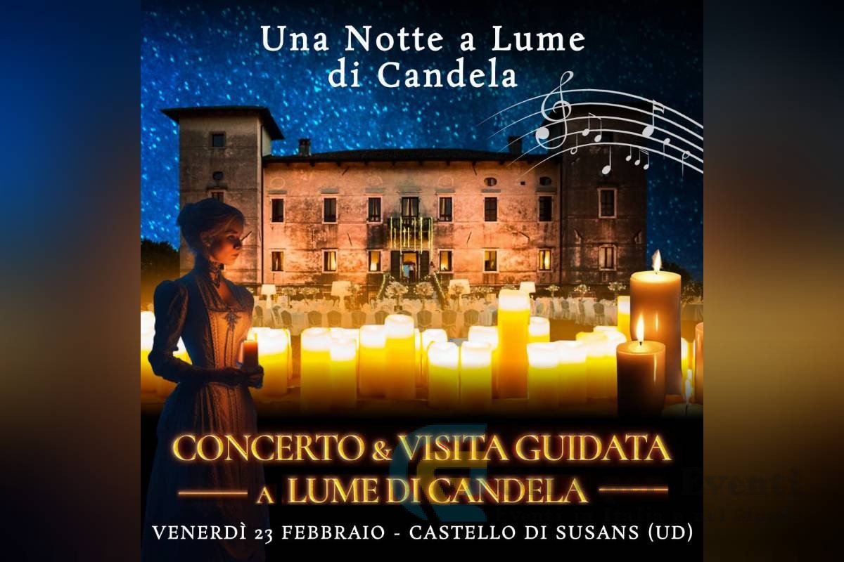 Una Notte a Lume di Candela al Castello di Susans Majano