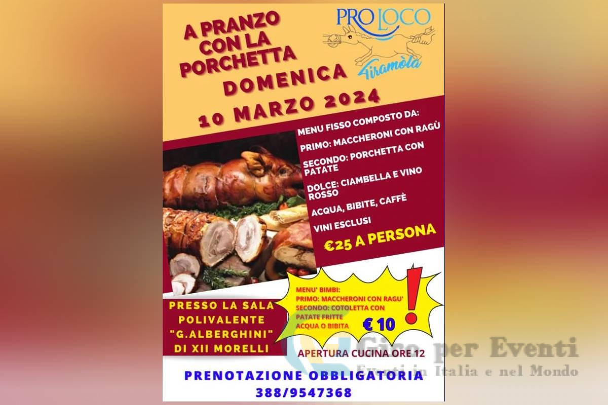 A Pranzo con la Porchetta a Cento