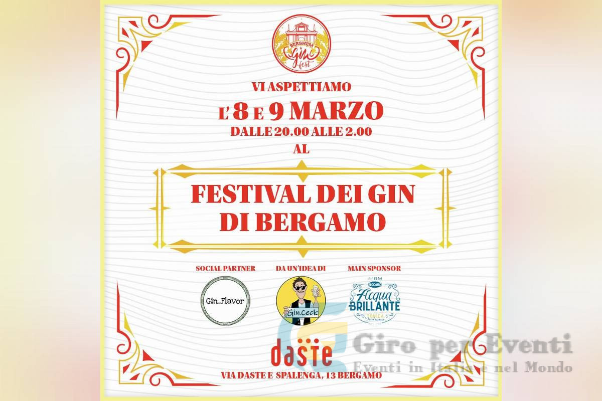 Berghèm Gin Fest a Bergamo