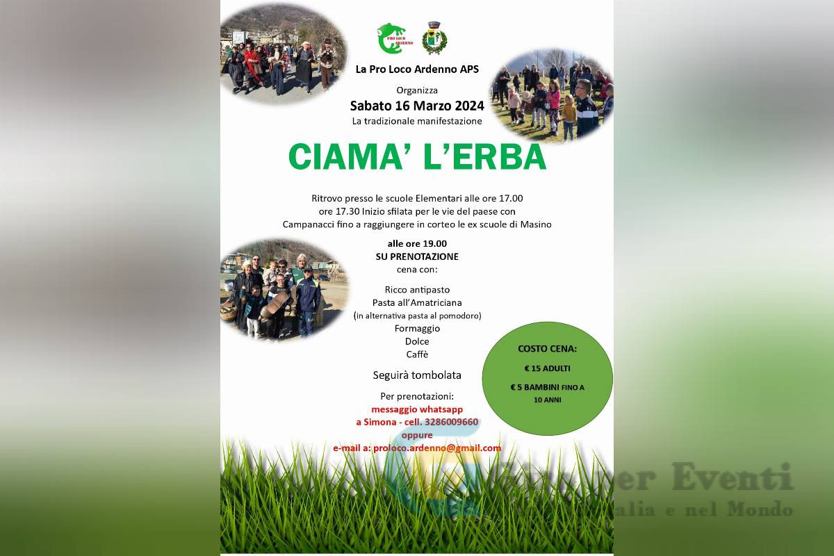 Ciama' L'Erba ad Ardenno