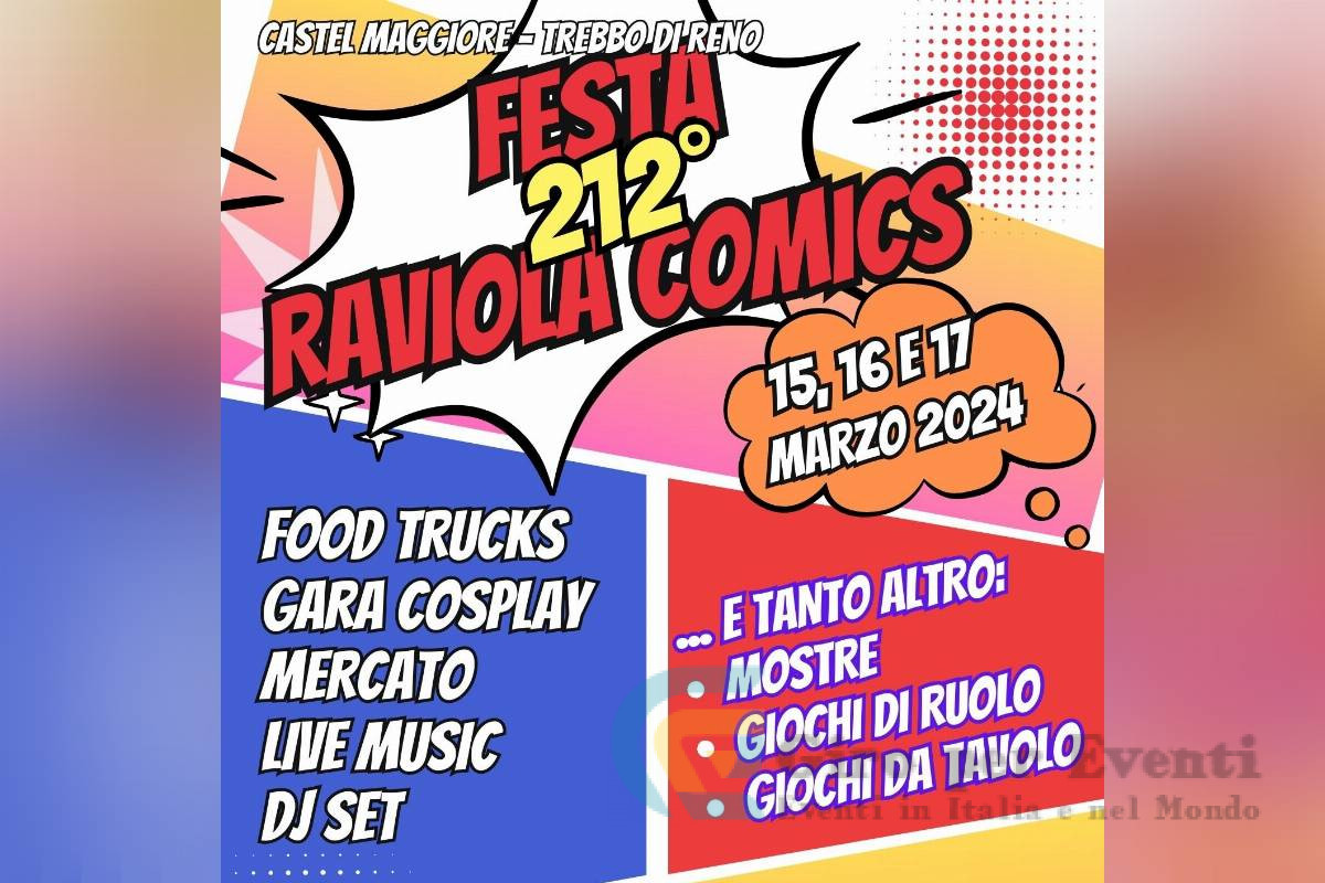 Festa della Raviola Comics Castel Maggiore