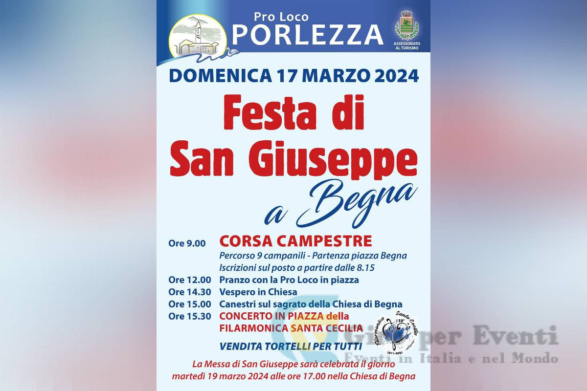 Festa di San Giuseppe a Porlezza