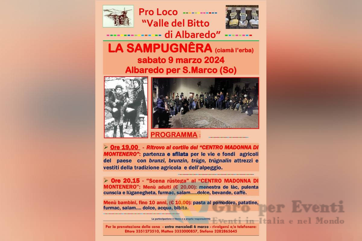 La Sampugnera ad Albaredo Per San Marco